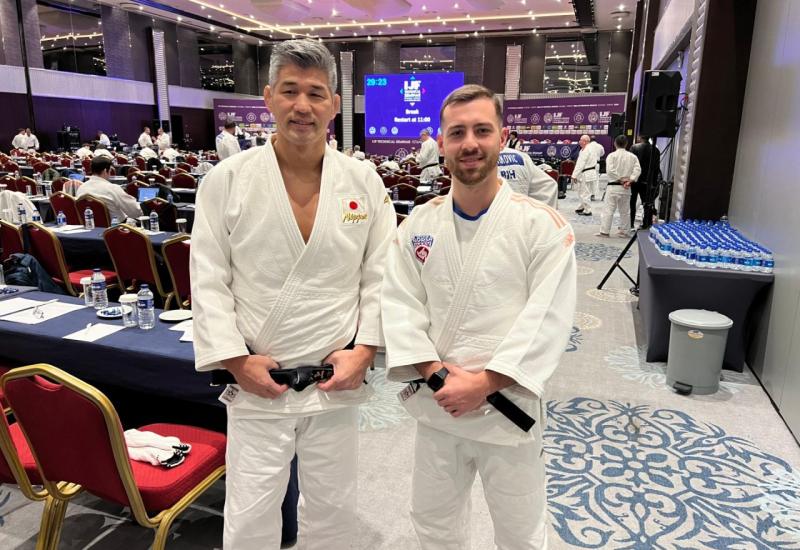 Trener Borse Petar Zadro na seminaru IJF u Istanbulu